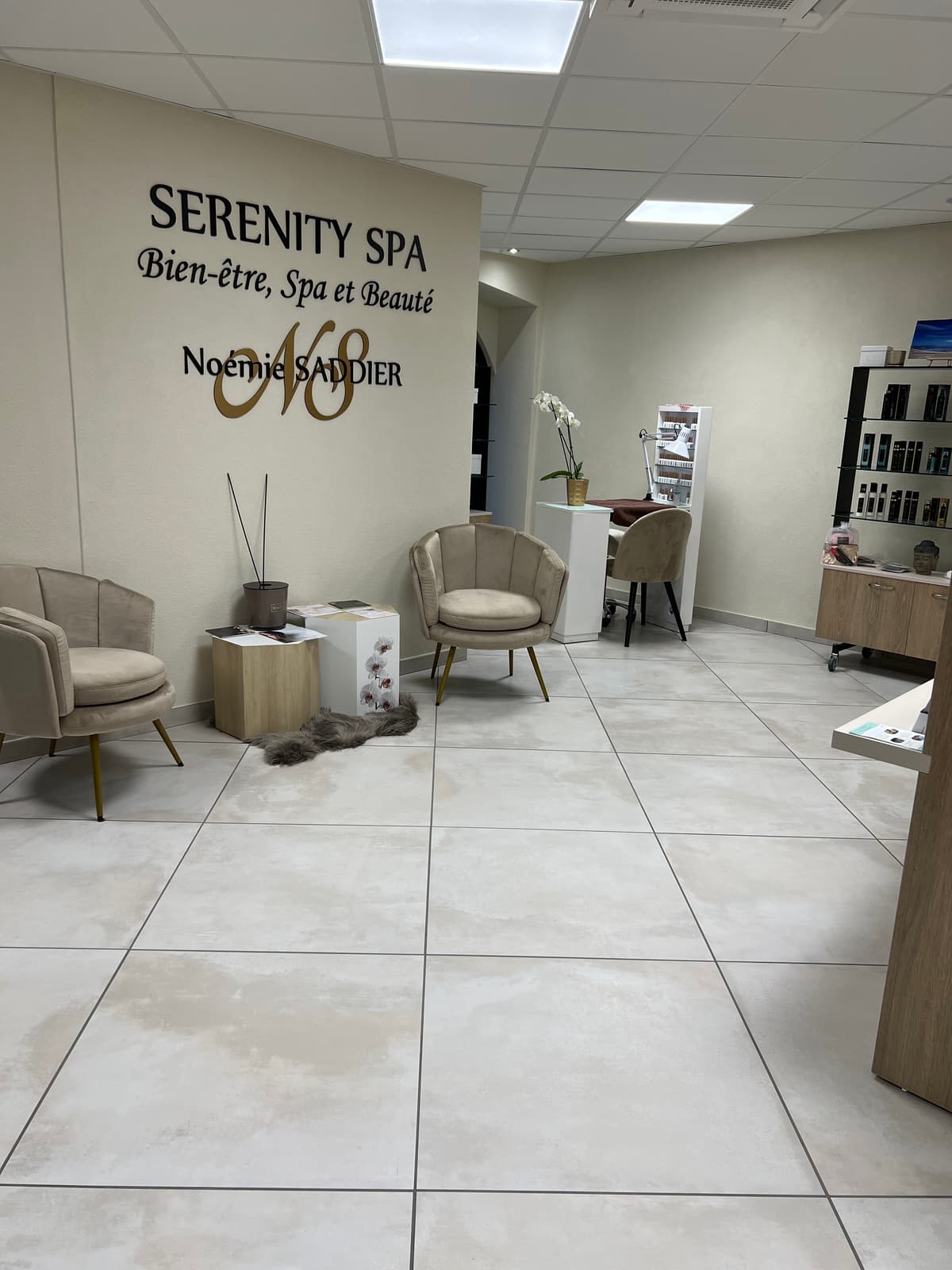 Enseigne Serenity Spa